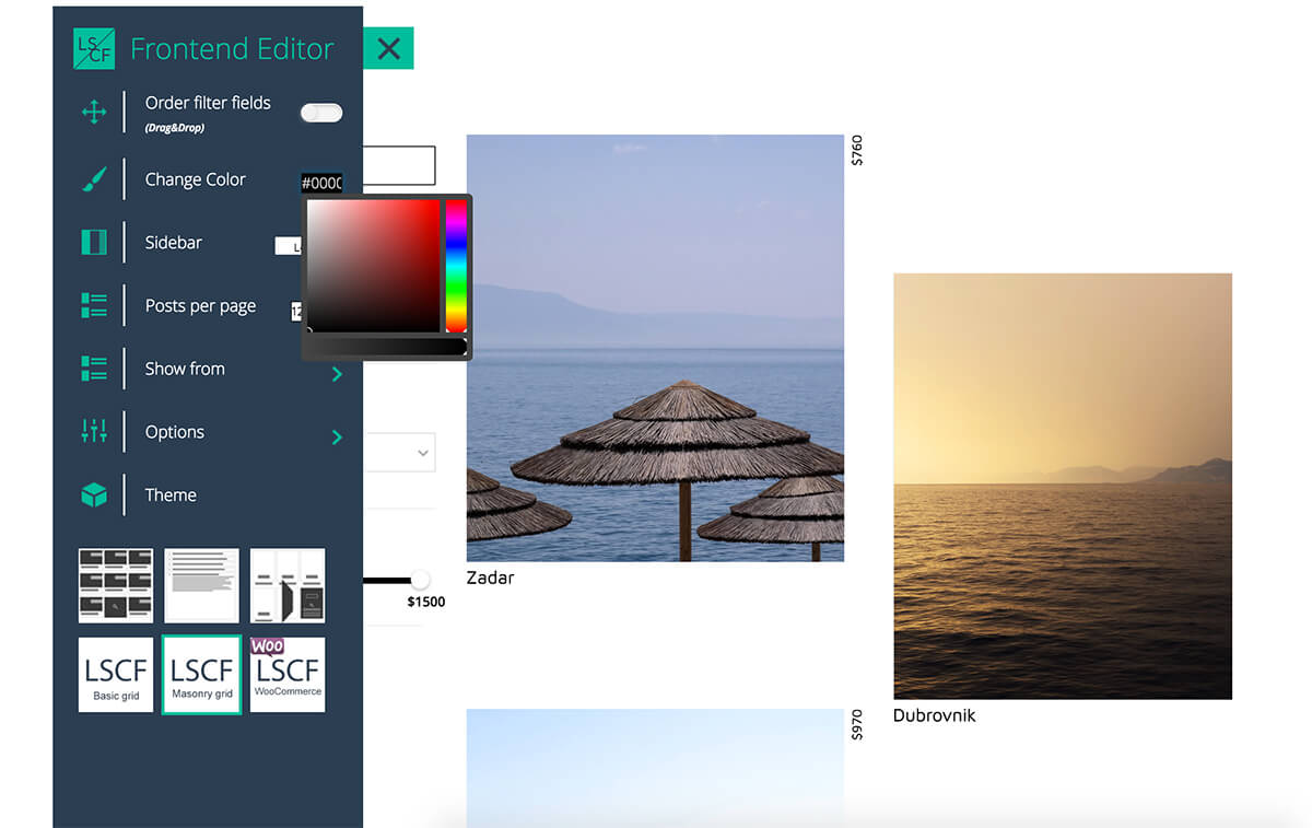 Live Search And Custom Fields - Wordpress Filter, Search & Woocommerce Product Filter
