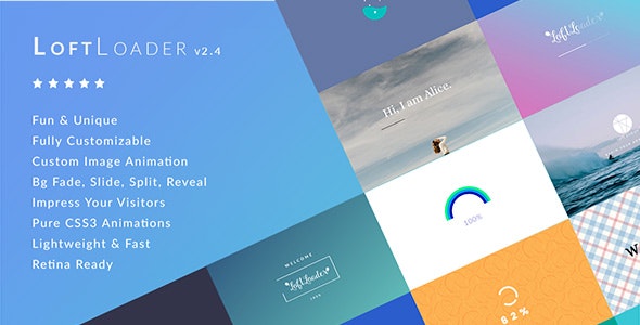 Loftloader Pro - Preloader Plugin For Wordpress