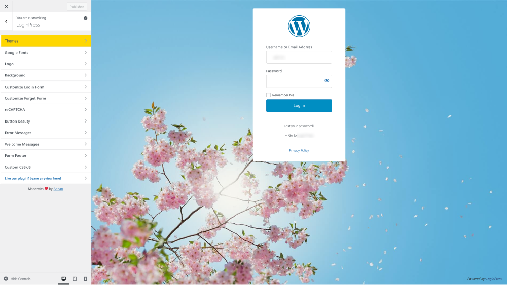 Loginpress Pro - Custom Login Page Customizer