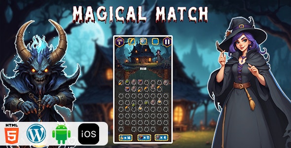 Magical Match - HTML5 Game