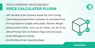 Measurement Price Calculator for WooCommerce