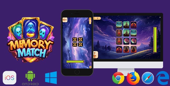 Memory Match - HTML5 Game