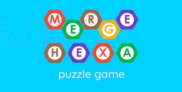 Merge Hexa. Construct 3. Mobile, html5