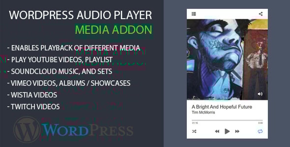 Modern Audio Player Media