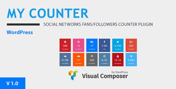 MY-Counter | Visual Composer & WordPress Widget