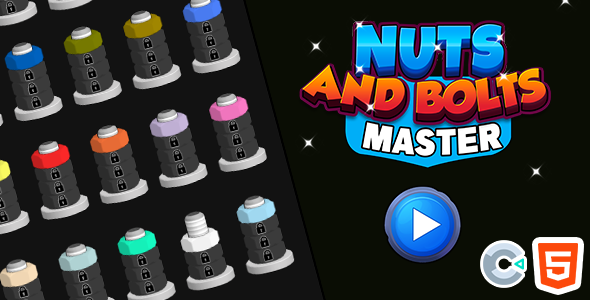 Nuts And Bolts Master - Html5 (Construct3)