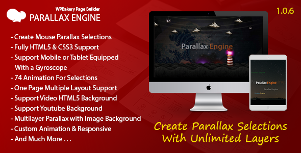 Parallax Engine - For WPBakery Page Builder