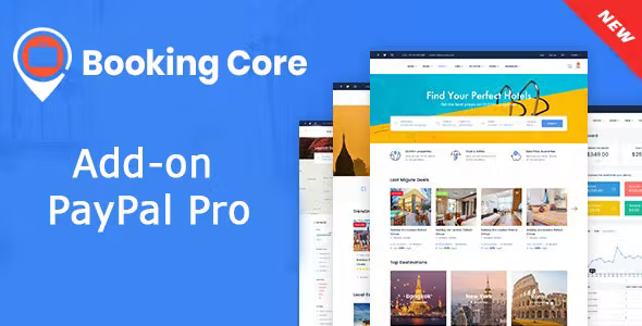 PayPal Pro payment gateway for Booking Core