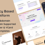 Porichoy multitenancy based portfolio builder platform saas codermarket.png