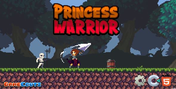 Princess Warrior - Construct Game