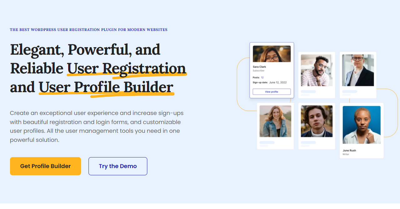 Profile Builder Pro Pack