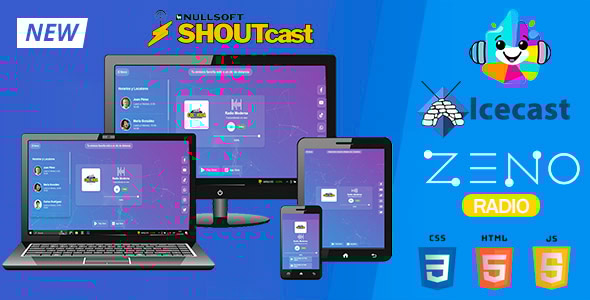 Radio Moderna - Todo Players HTML5 ShoutCast, Icecast