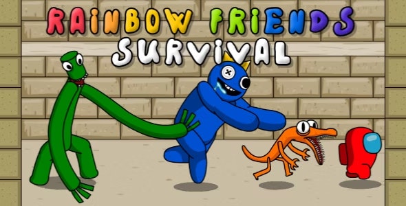 Rainbow Friends: Survival - Html5 (Cosntruct3, C3p)