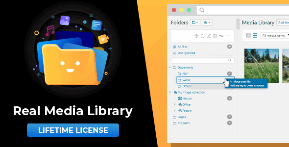 Real Media Library: Media Library Folder &File Manager for Media Management in WordPress