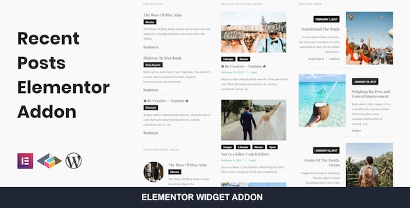 Recent Posts Elementor