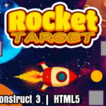 Rocket target game construct 3 c3p html5 50 levels gplpixel.jpg