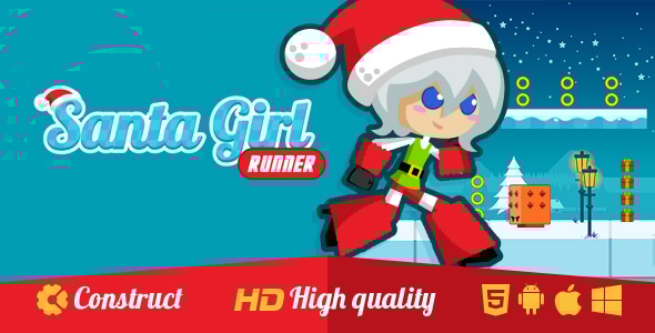 Santa Girl Runner