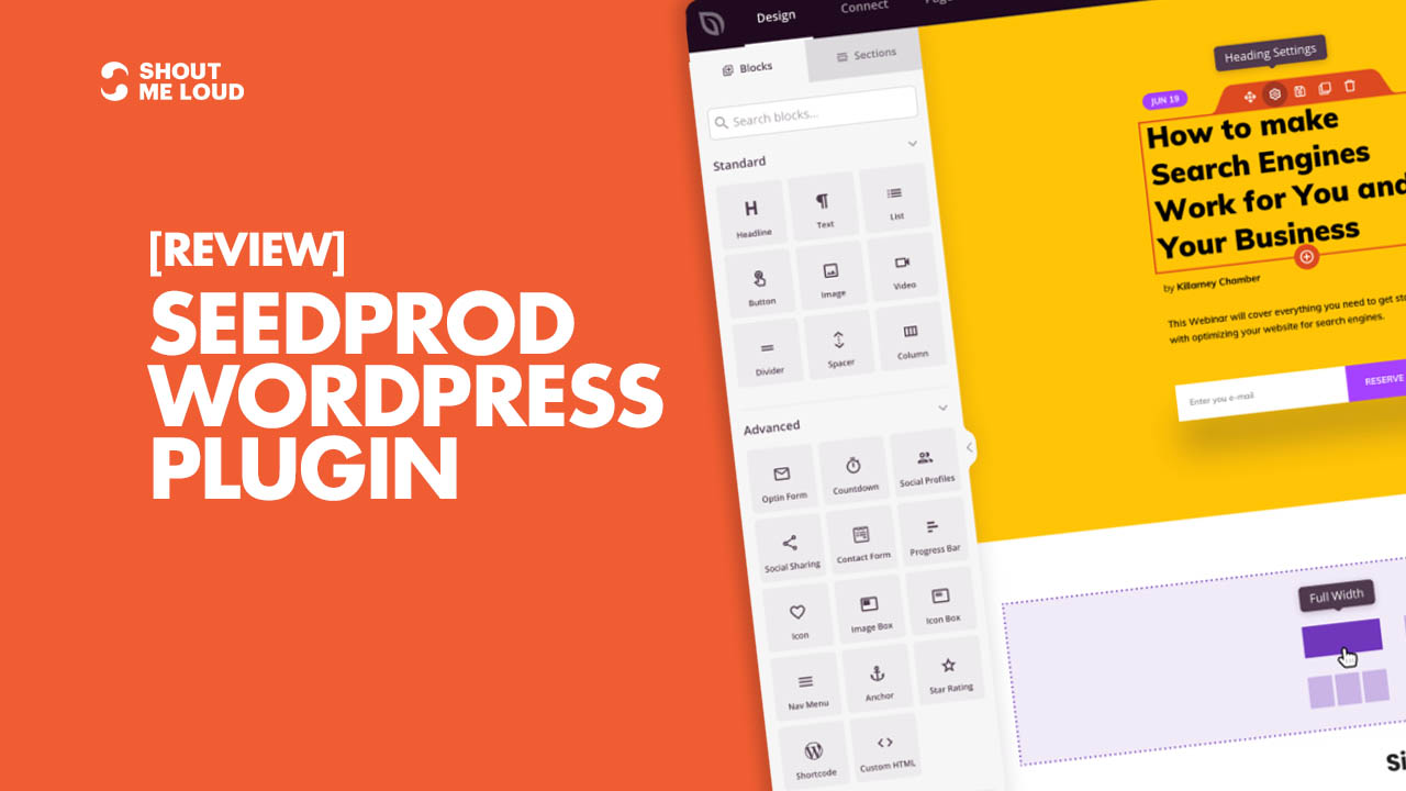 SeedPro - Comming Soon Pro Plugin