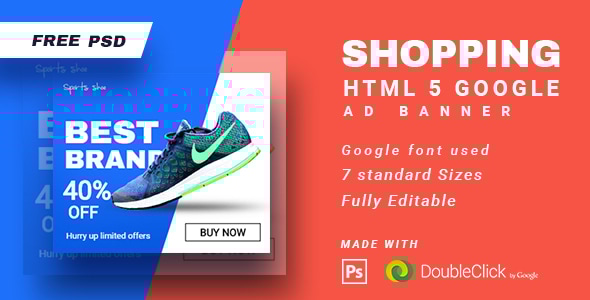 Shopping - HTML5 Animated Banner 15