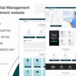 Single clinic hospital management with book appointment website codermarket.png