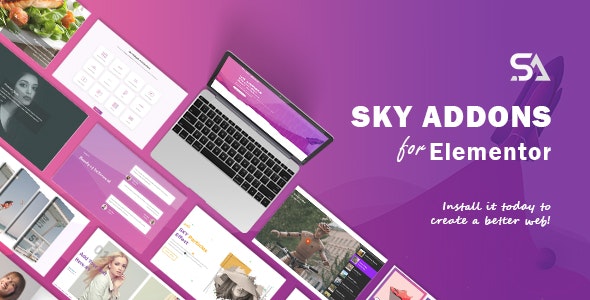 Skys - for Elementor Page Builder WordPress Plugin