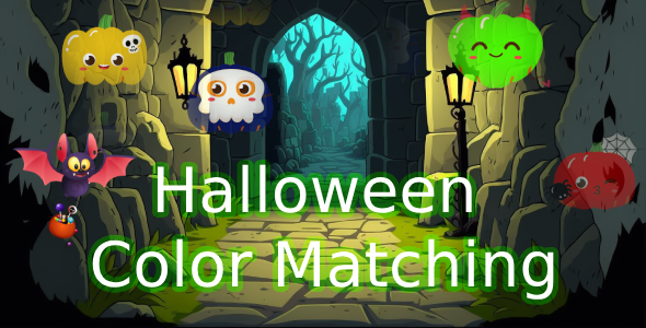 SKY Halloween Color Matching Game | HTML 5 | construct game