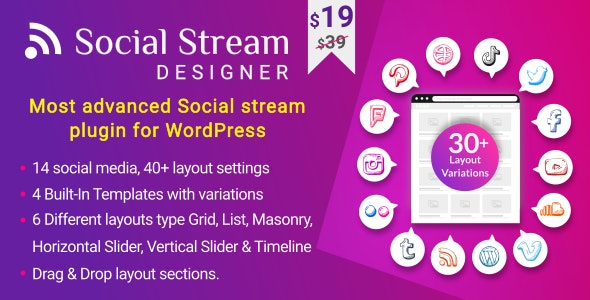 Social Feed Gallery Pro - Display Beautiful And Responsive Galleries On Your Website