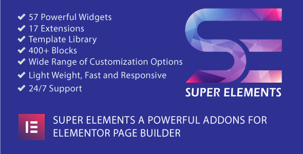Super Elements -s for Elementor