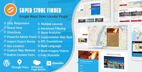 Super Store Finder for Wordpress