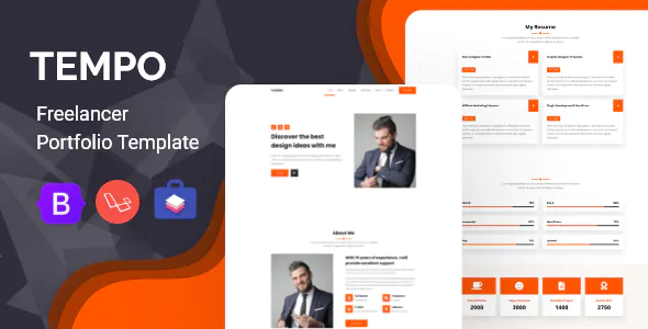 Tempo - Freelancer Portfolio Script