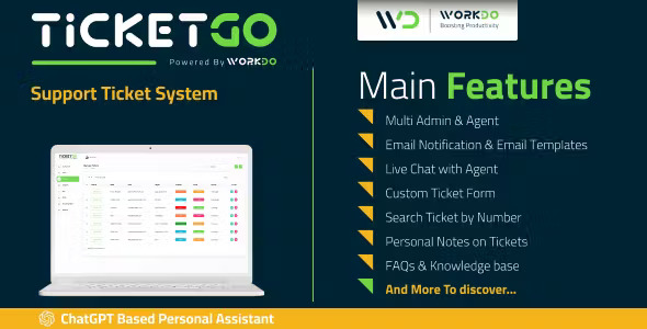TicketGo - Support Ticket System