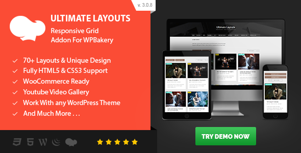 Ultimate Layouts Responsive Grid And Youtube Video Gallery For Visual Composer