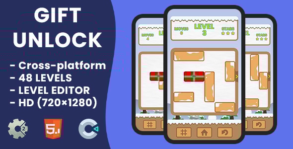Unlock - HTML5 Game | Construct 2 & Construct 3