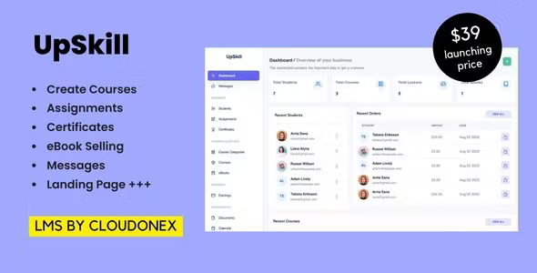 UpSkill LMS - Learning Management System