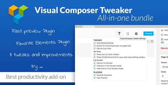 VC Tweaker - Visual Composer Productivity
