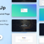 Vibeup tailwind css coming soon html template gplpixel.jpg