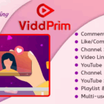 Viddprim complete youtube marketing application saas platform codermarket.png