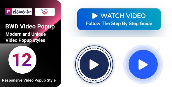 Video Popup for elementor