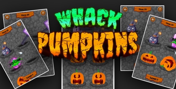 Whack Pumpkins - Cross Platform Halloween Game