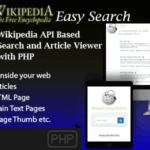 Wikipedia easy search wikipedia api based php script codermarket.png