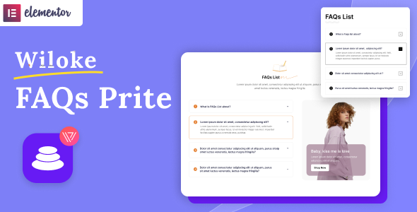 Wiloke FAQs Prite Elementor