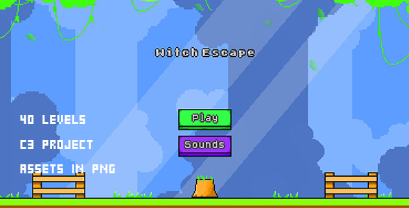 Witch Escape | 40 Levels | C3