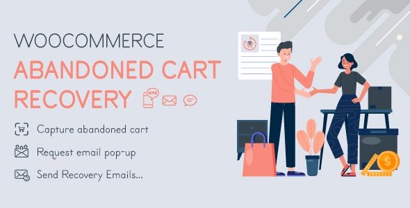 WooCommerce Abandoned Cart Recovery - Email - SMS - Messenger