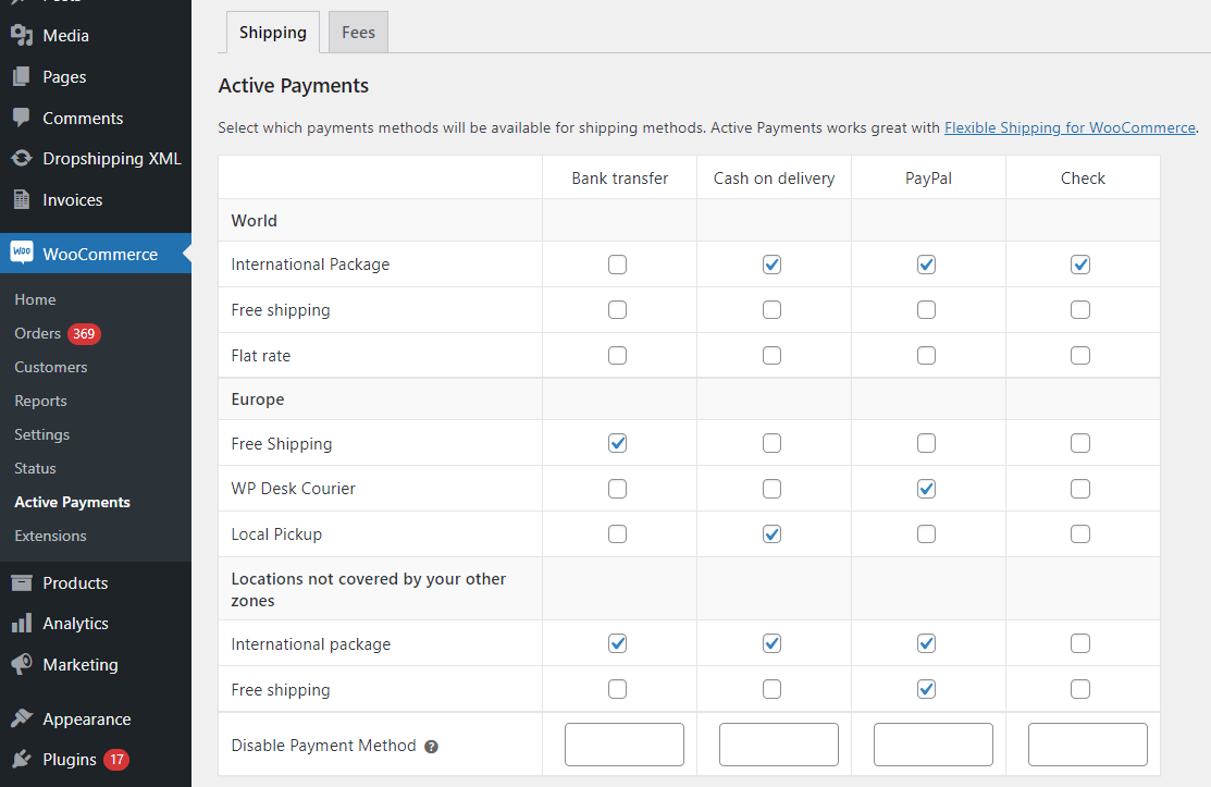 Woocommerce Conditional Shipping And Payments
