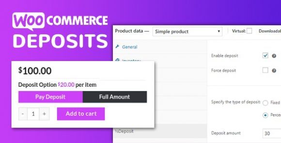 Woocommerce Deposits - Partial Payments Plugin By Webtomizer_labs