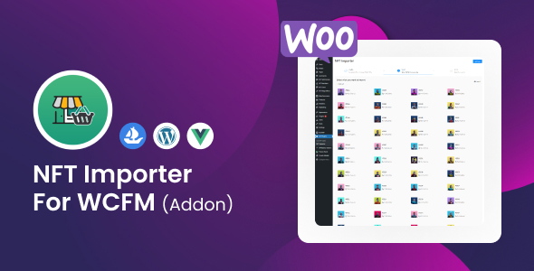 WooCommerce NFT Importer - WCFM