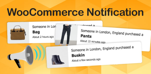WooCommerce Notification | Boost Your Sales - Live Feed Sales - Recent Sales Popup - Upsells