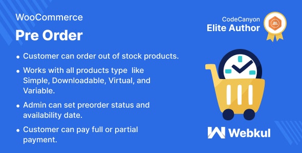 Woocommerce Pre-orders
