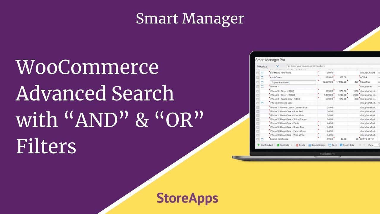 Woocommerce Smart Manager