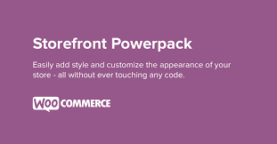 Woocommerce Storefront Powerpack